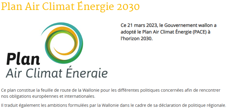 Le calendrier PEB : une échéance qui approche